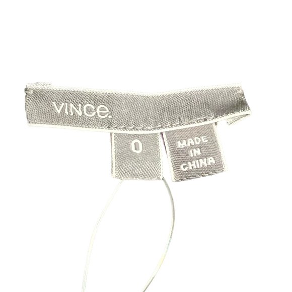 NWT Vince Women's Mini Skirt Black Zipper Size 0 Pleat - Picture 3 of 9